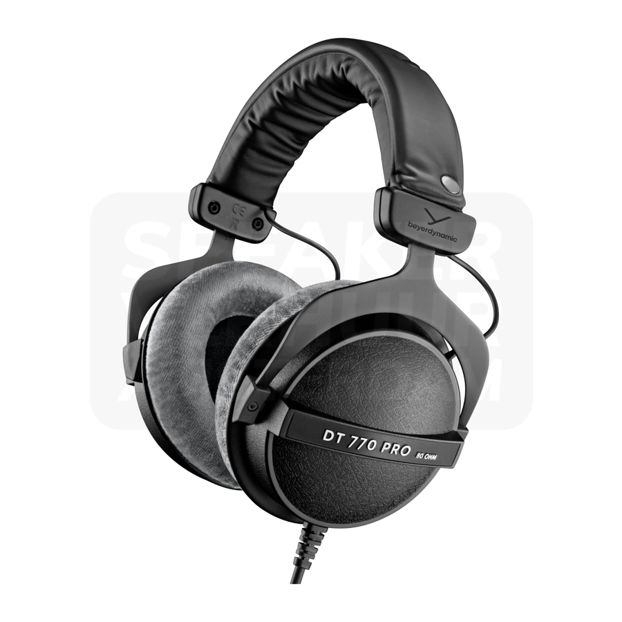 Beyerdynamic DT 770 Pro 80 Ohm DJ-hoofdtelefoon huren
