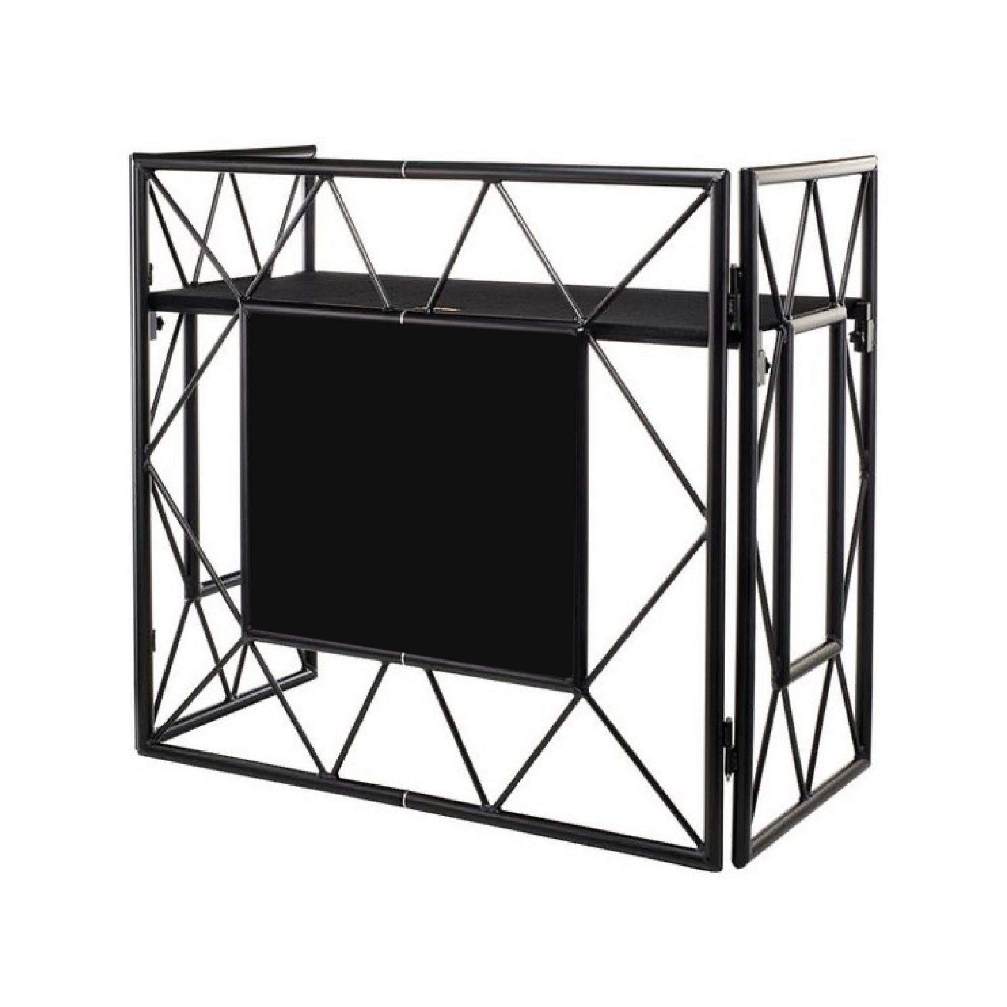 Professionele booth voor een echte show voor dj-setup huren delft in Delft