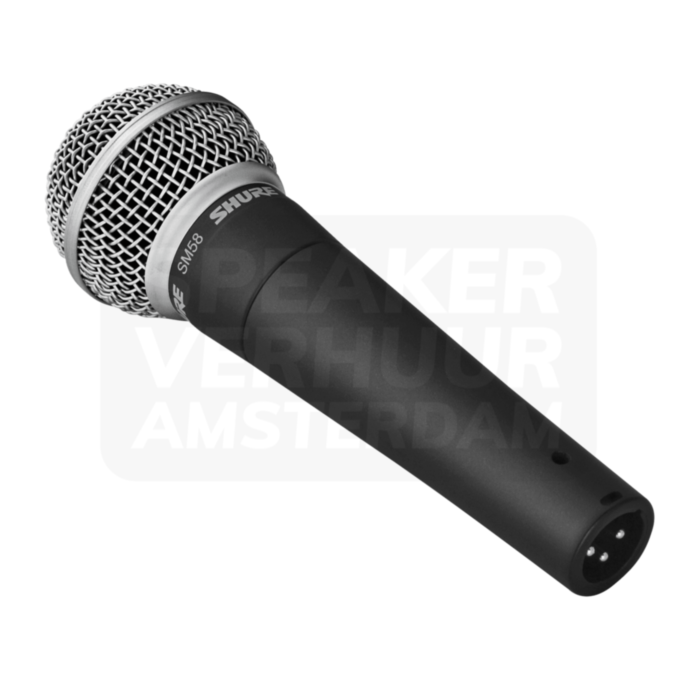 Bedrade Shure SM58 microfoon huren voor tien euro