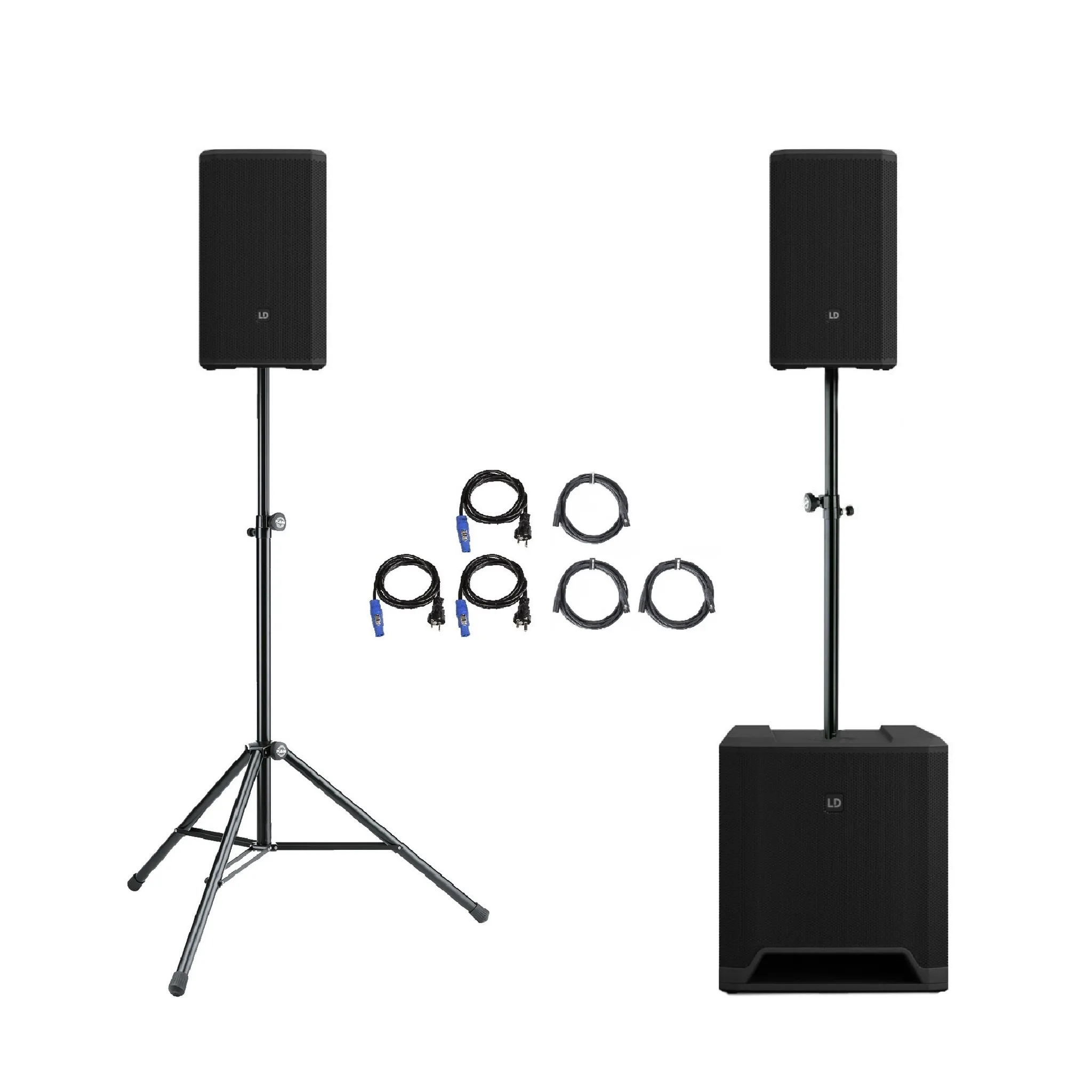 Duo 40 DJ-speakerset huren voor maximaal 40 personen